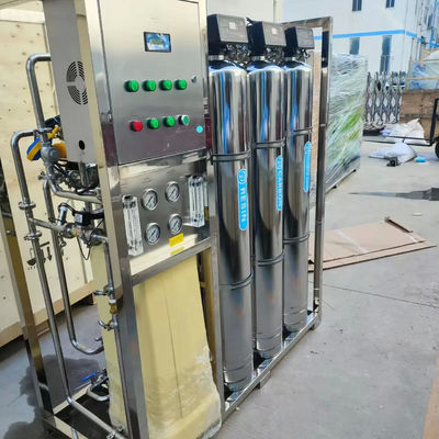 500L/H 3xSS304 Tanks Braakwater Omgekeerde osmose waterinstallatie
