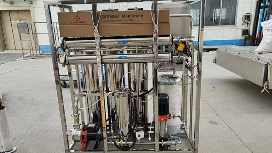 500L/H 3xSS304 Tanks Braakwater Omgekeerde osmose waterinstallatie