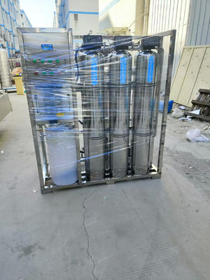 500L/H 3xSS304 Tanks Braakwater Omgekeerde osmose waterinstallatie