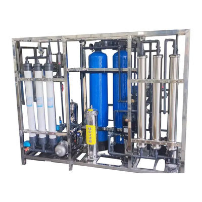1.5tph 2xFRP Tanks Brackisch water Omgekeerde osmose waterinstallatie Voor de landbouw