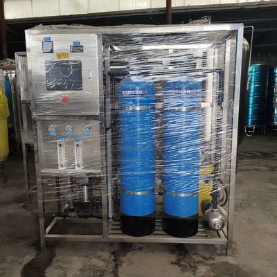 1.5tph 2xFRP Tanks Brackisch water Omgekeerde osmose waterinstallatie Voor de landbouw