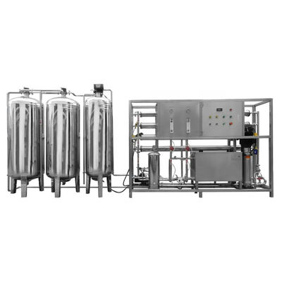 2TPH met roestvrij staal 304 Tank Brackish Water Reverse Osmosis Water Plant