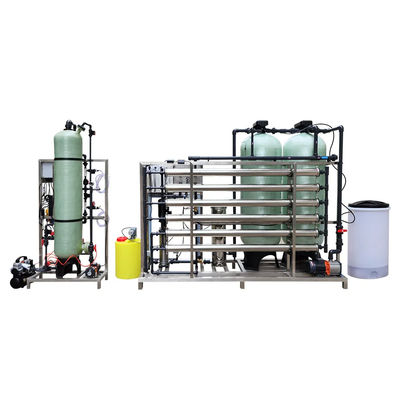3TPH 5.5kW-380-415V FRP-tanks Zoutwater omgekeerde osmose waterinstallatie