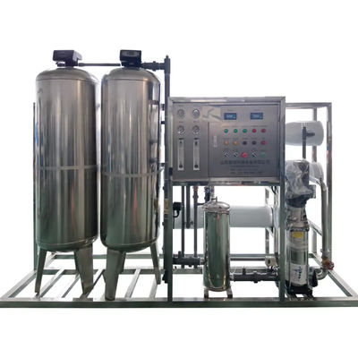3000L/h SS304 tanks omgekeerde osmose waterbehandeling voor industriële doeleinden