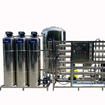 3000L/h SS304 tanks omgekeerde osmose waterbehandeling voor industriële doeleinden