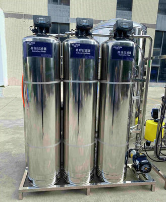 3000L/h SS304 tanks omgekeerde osmose waterbehandeling voor industriële doeleinden