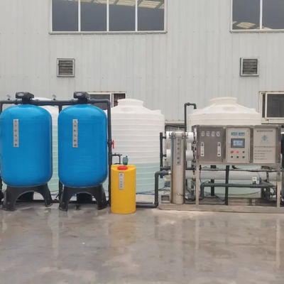 4TPH FRP Tanks Brackish Water Omgekeerde osmose waterinstallatie Voor boorput