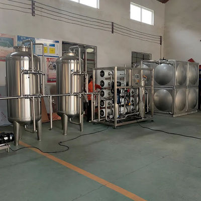 5TPH SS304 Tanks RO-zuiveringssysteem voor industrieel proceswater