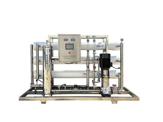 8TPH SS304 Tanks Industriële omgekeerde osmose zuivere watermachine