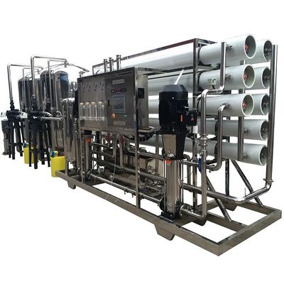 Aanpasbaar 10T/H TWEE FASES RO Gezuiverd water systeem voor waterfiltratie