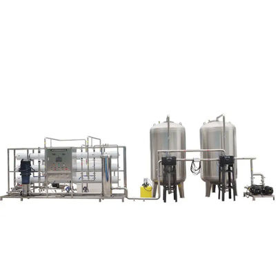 Aanpasbaar 10T/H TWEE FASES RO Gezuiverd water systeem voor waterfiltratie