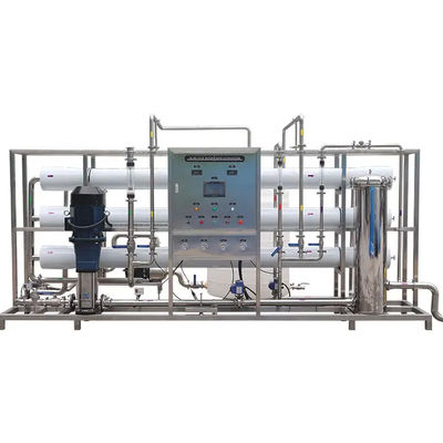 Aanpasbaar 10T/H TWEE FASES RO Gezuiverd water systeem voor waterfiltratie
