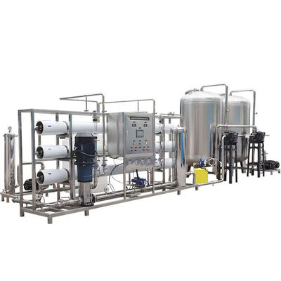 Aanpasbaar 10T/H TWEE FASES RO Gezuiverd water systeem voor waterfiltratie
