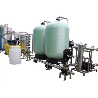 10TPH FRP-tanks Omgekeerde osmose waterinstallatie voor zeewater ontzilting