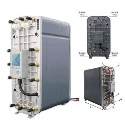 Hoog watergehalte 300L/H EDI-module KXA Kleine EDI-serie KXA-300L
