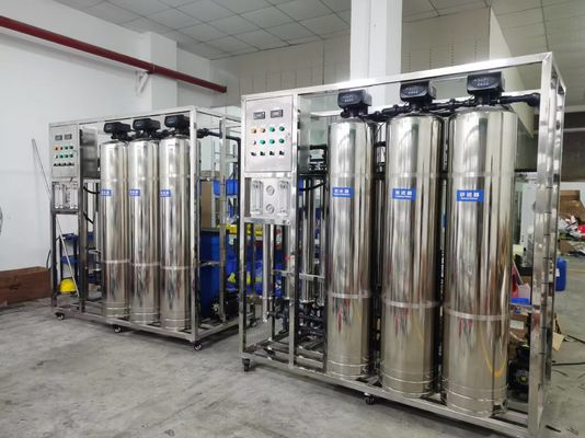 PRO-FD40160 1TPH Brackish Water Reverse Osmosis System SS304 Skid Mount 2.1kW TDS < 2000ppm