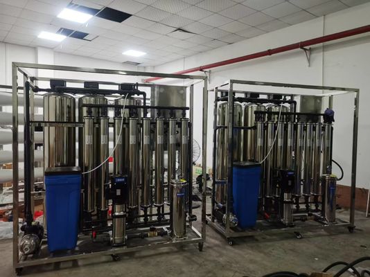 1.5TPH Brackish Water Reverse Osmosis Plant SS304 Skid 3.0kW Fast Lead Time 1.7kW-380-415V System Installatievermogen