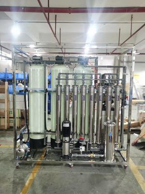 1.5TPH Brackish Water Reverse Osmosis Plant SS304 Skid 3.0kW Fast Lead Time 1.7kW-380-415V System Installatievermogen