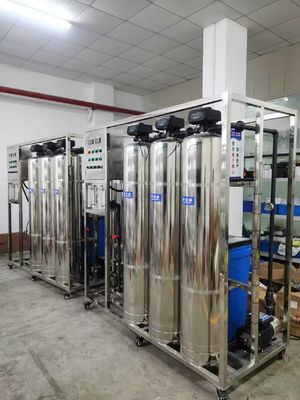 PRO-FD8080/20 3TPH Brackish Water Reverse Osmosis Plant SS304 Skid 19kW-380-415V 3.0kW Snelle doorlooptijd