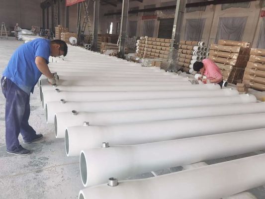 R8040-600PSI Membraanbehuizing Voor hydrofluorzuurweerstand Kleuroptie Kan worden aangepast Temperatuurbereik -17C-49C