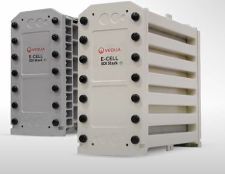 8.0m3/h Veolia MK-9 Suez EDI Stacks Kesselvoedingswater voor energiecentrales