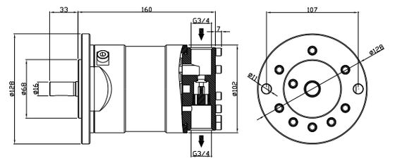 High-Pressure DHP 1.7 Pump (1.7m³/h, 5.5kW) – Water Treatment Consumables for Seawater/Industrial Desalination