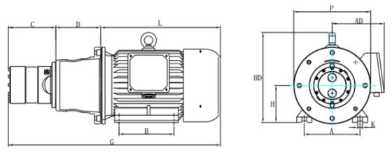 DHP 17 Axiale Zuigerpomp 16,9 m³/u 80 Bar 55 kW – Medium-Grote Industriële RO Premium Waterbehandeling Verbruiksartikelen