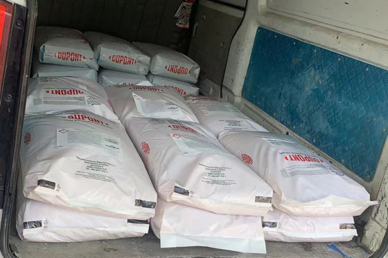 AmberTec UP550 OH Ion Exchange Resin 590μm voor waterbehandeling
