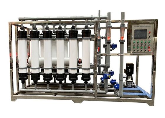 20 TPH Ultrafiltratiesysteem is compact en ideaal voor middelgrote industriële toepassingen