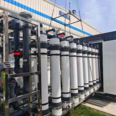 30-50 TPH UF-systeem SDI 5-8 Inlet Tolerantie gespecialiseerd voor uitdagende waterbronnen