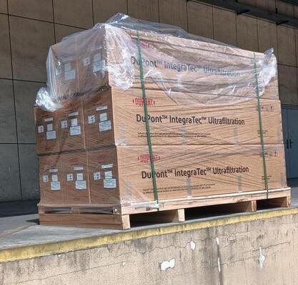 DuPont IntegraTec™ SFP-2860/2880 Ultrafiltration Membrane Module with Patented PVDF Material and 0.03μm Pore Size for Industrial Water Treatment