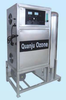 Ozonwatermachine met een hoge concentratie met een ozonconcentratie van 15-25 mg/l en een waterstroom van 0,5-6 T/h voor het wassen en desinfecteren van levensmiddelen