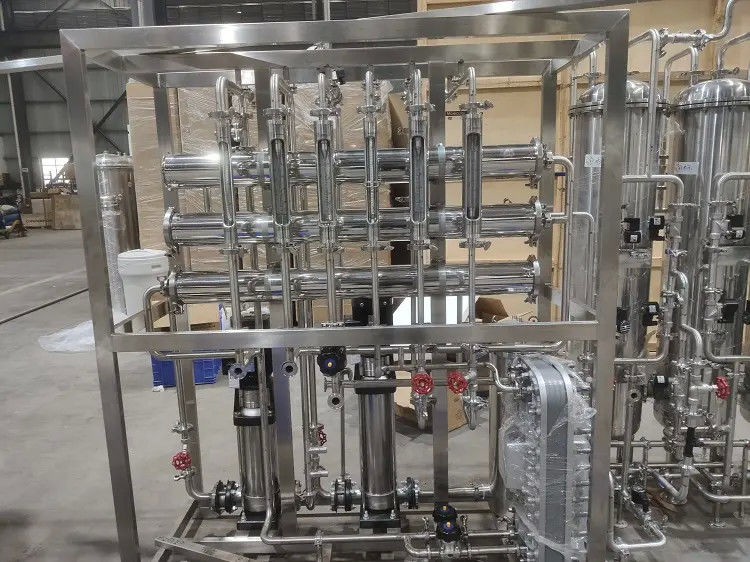 Waterproductie 0,25 m3/h Deioniseerde EDI ultrazuiver water systeem voor laboratorium