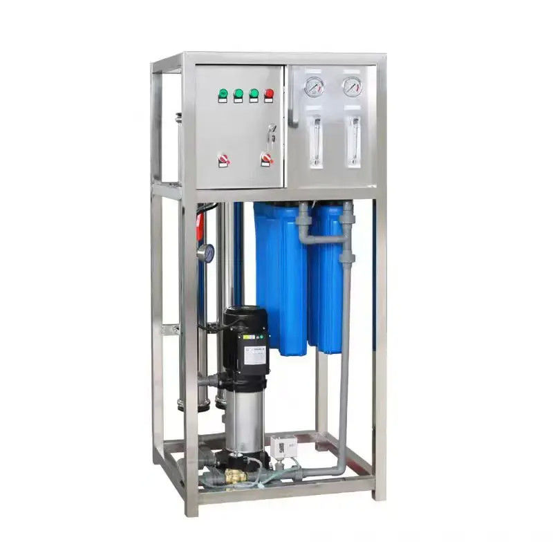 500L/H 1.7kW-220-240V Brackish Water Reverse Osmosis Water Plant Met 3 Stage Sediment Filters