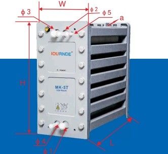 3.5-5.5m3/H EDI-staven MK-5T voor elektrodeionisering