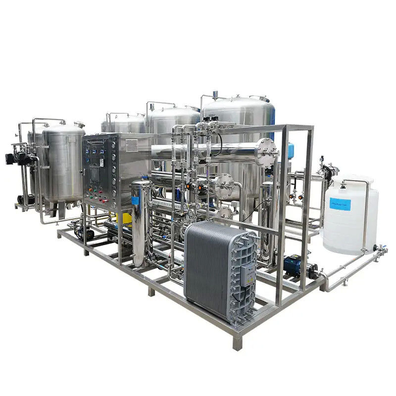 3000lph Twee-stap RO-waterzuiveringsmachine voor ondergrondse waterput