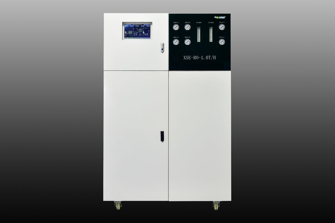 3T/H 304 roestvrij staal omgekeerde osmose waterinstallatie Plus And Play Pre-engineered ontwerp