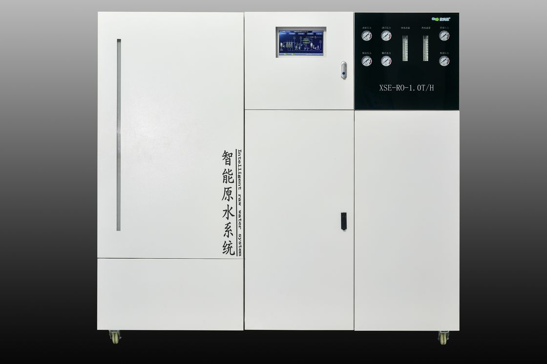1T/H Commerciële omgekeerde osmose waterinstallatie met Plus And Play pre-engineered ontwerp