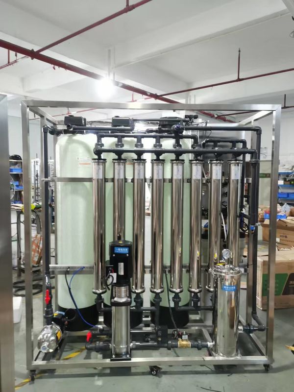 PRO-ST8080/15 1.5TPH Brackisch water omgekeerd osmose systeem SS304 Skid 3.0kW Fast Lead Time