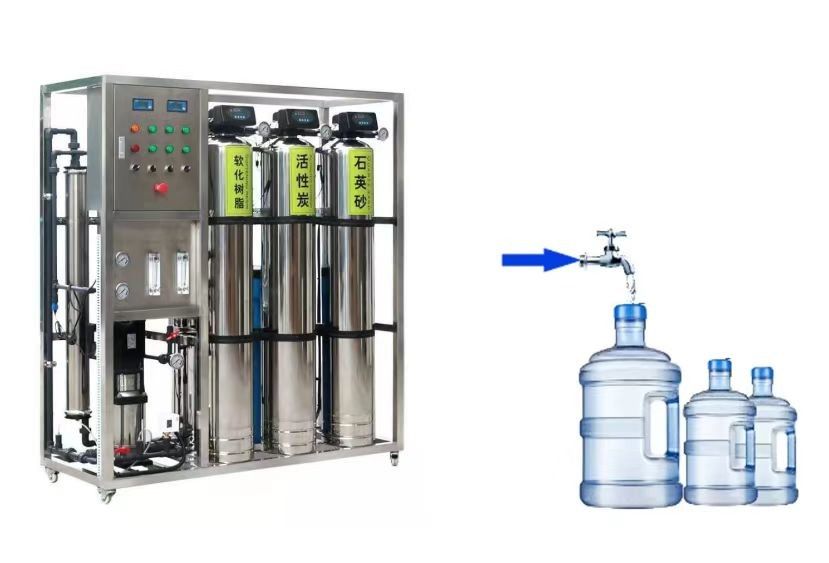 PRO-SD8080/15 1.5TPH Brackish water omgekeerd osmose systeem SS304 Skid 3.0kW Fast Lead Time
