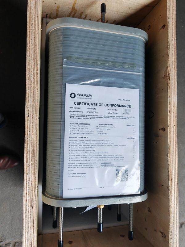 Ionpure CEDI IP-LXM30Z-5 EDI Module 3.3-5.11 m3/uur Debiet