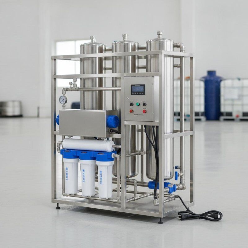 Commercieel omgekeerd osmose waterzuiveringssysteem 3000 GPD roestvrij staal UV sterilisator voorfilter automatisch spoelen 220V