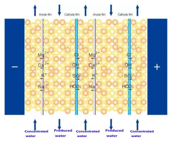Double Pass RO 1500L/H EDI Ultrazuivere watermachine voor industrieel gebruik 1